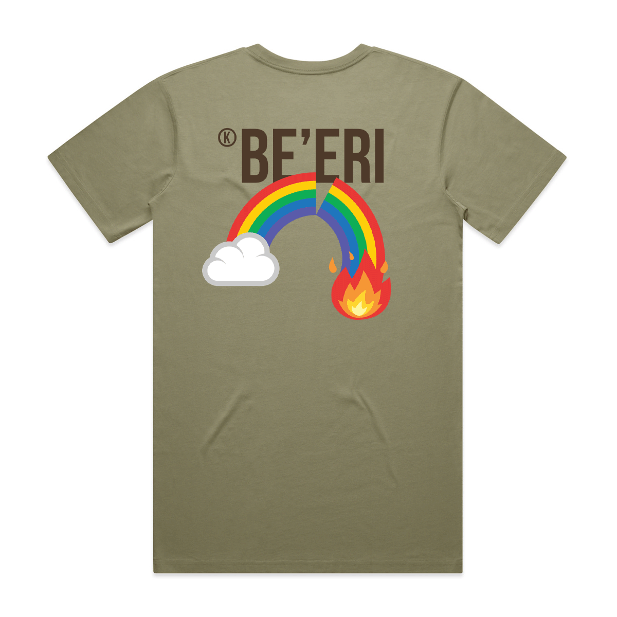 Be'eri Rainbow - Men's Tee