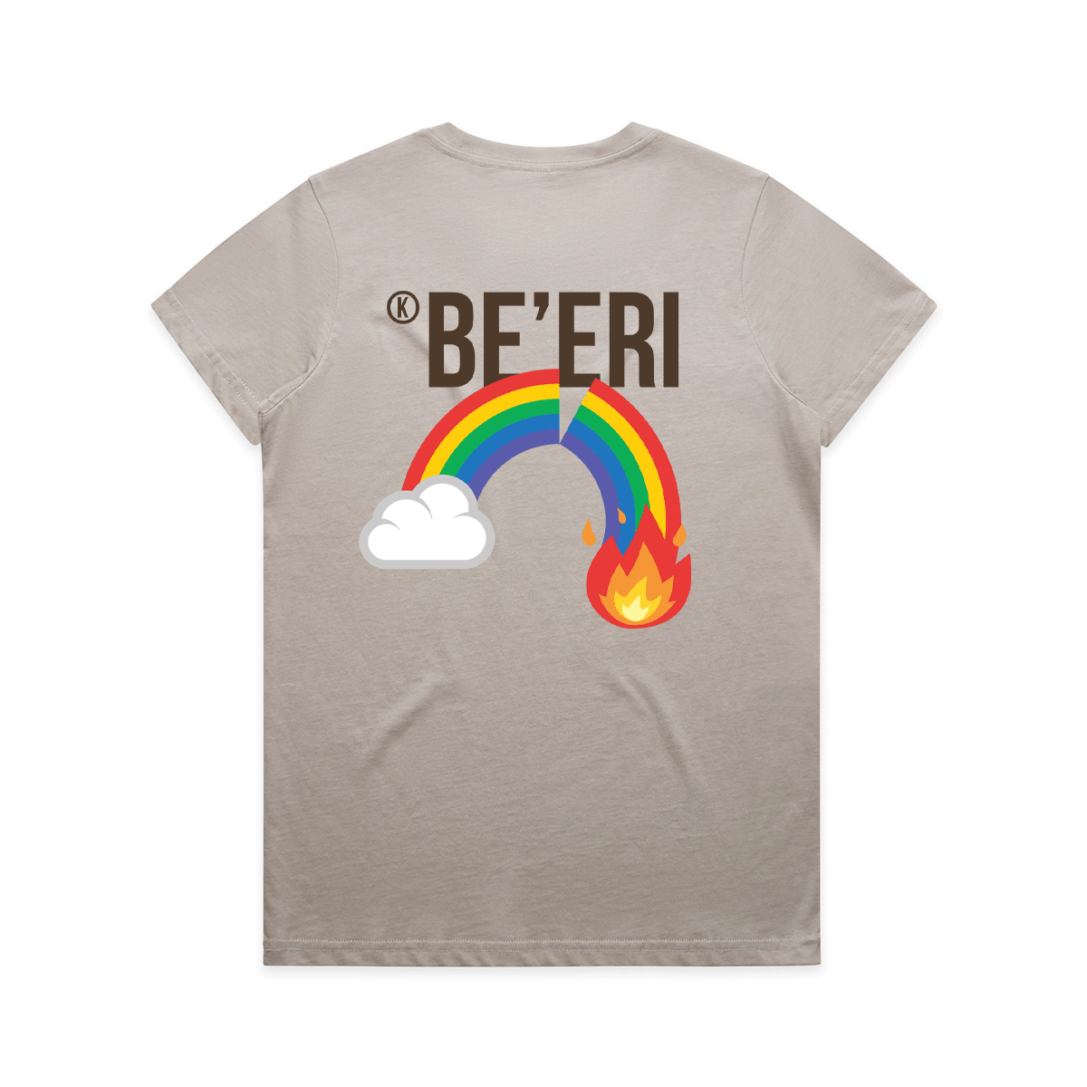 Be'eri Rainbow- Ladies tee