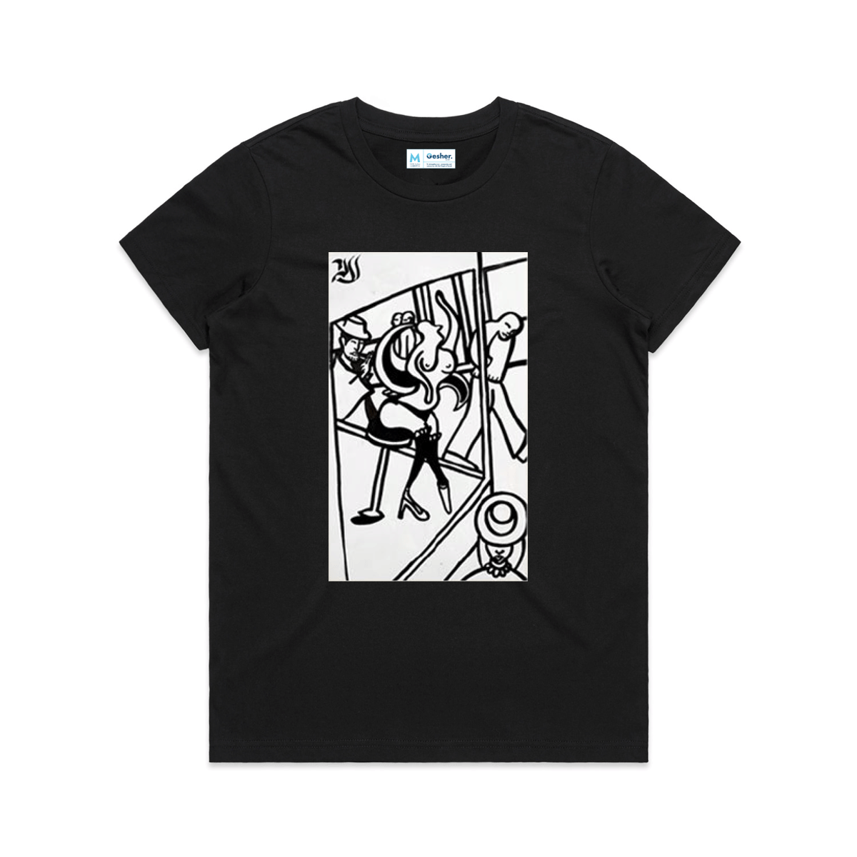 Aner Shapira - Red Windows - Ladies Tee