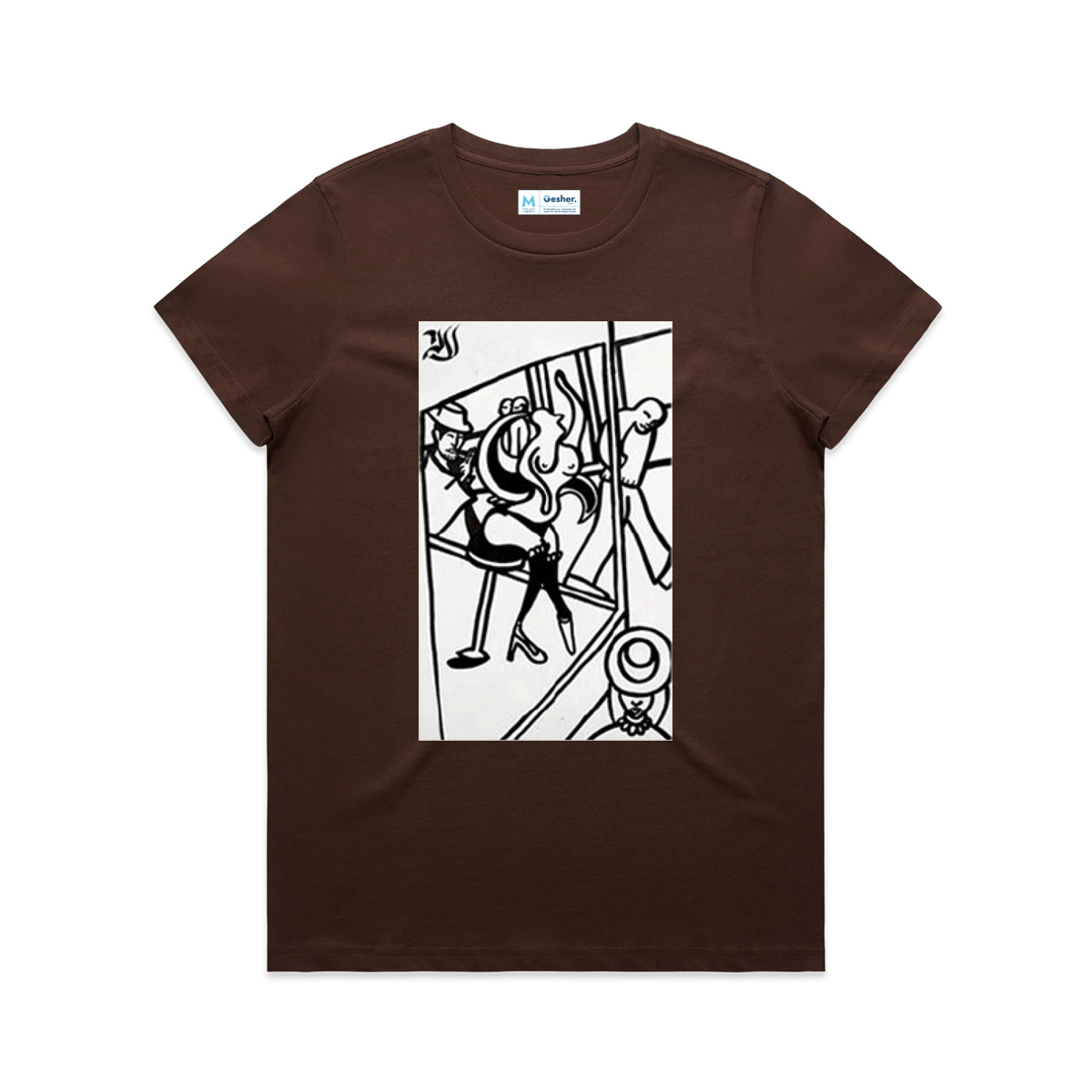 Aner Shapira - Red Windows - Ladies Tee