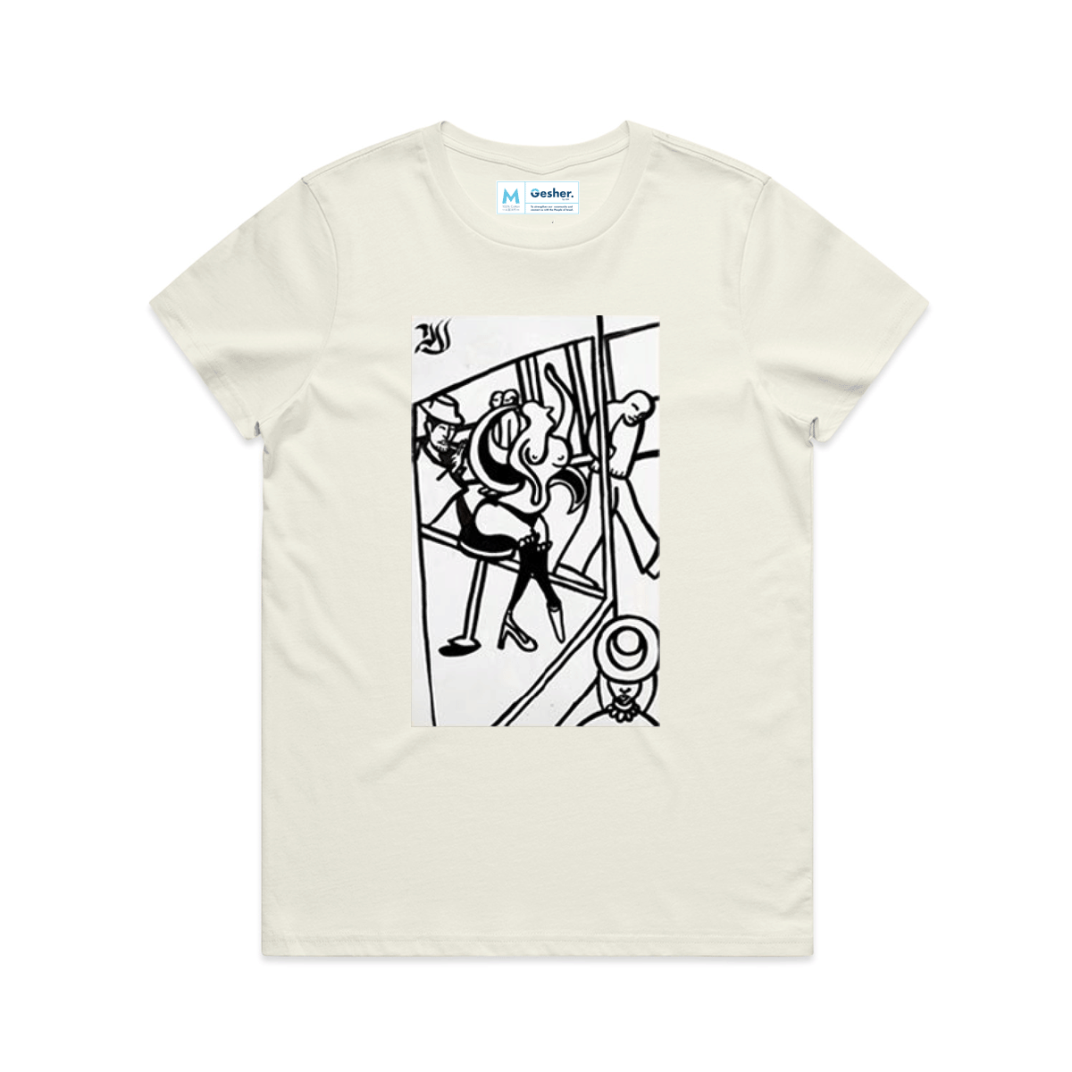 Aner Shapira - Red Windows - Ladies Tee