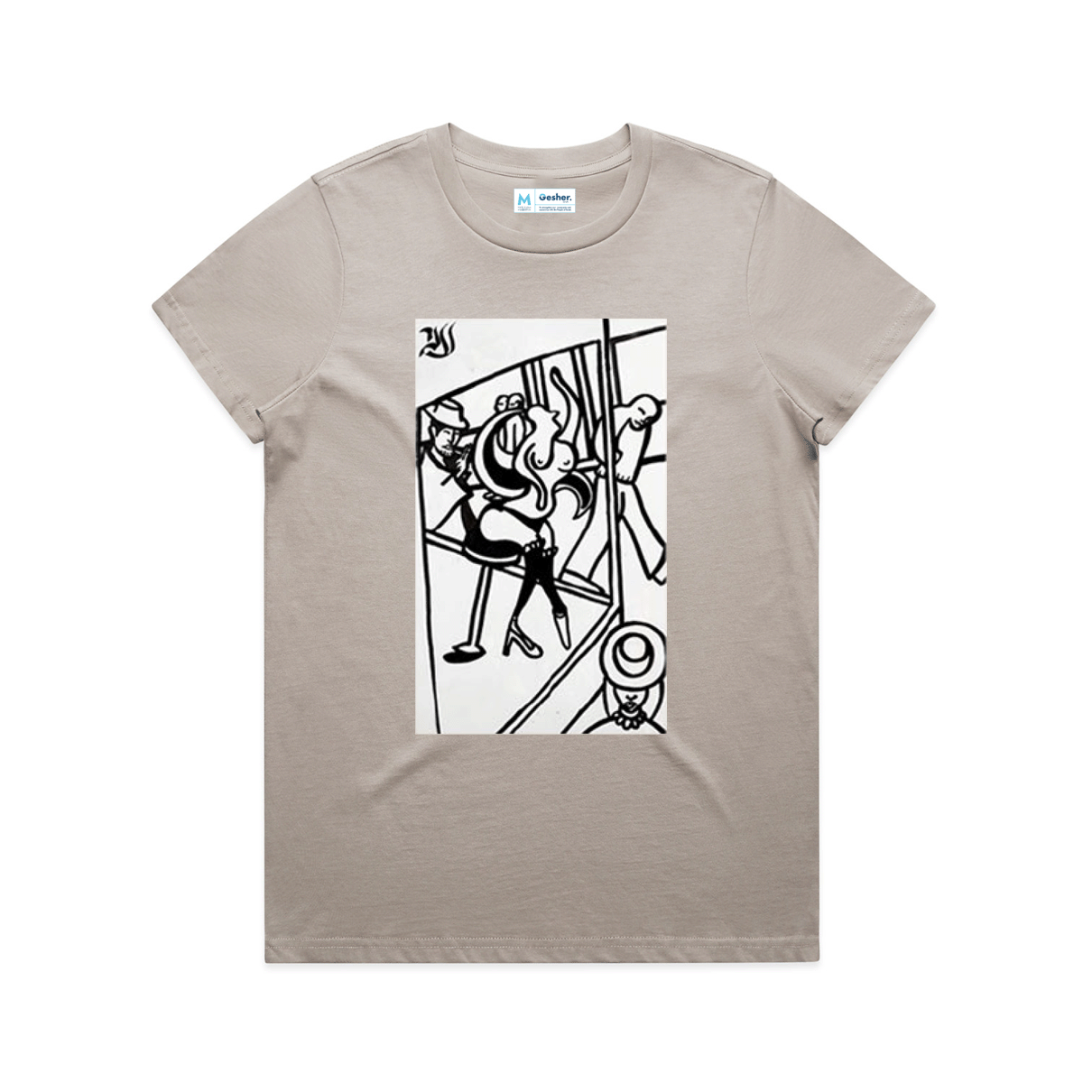 Aner Shapira - Red Windows - Ladies Tee