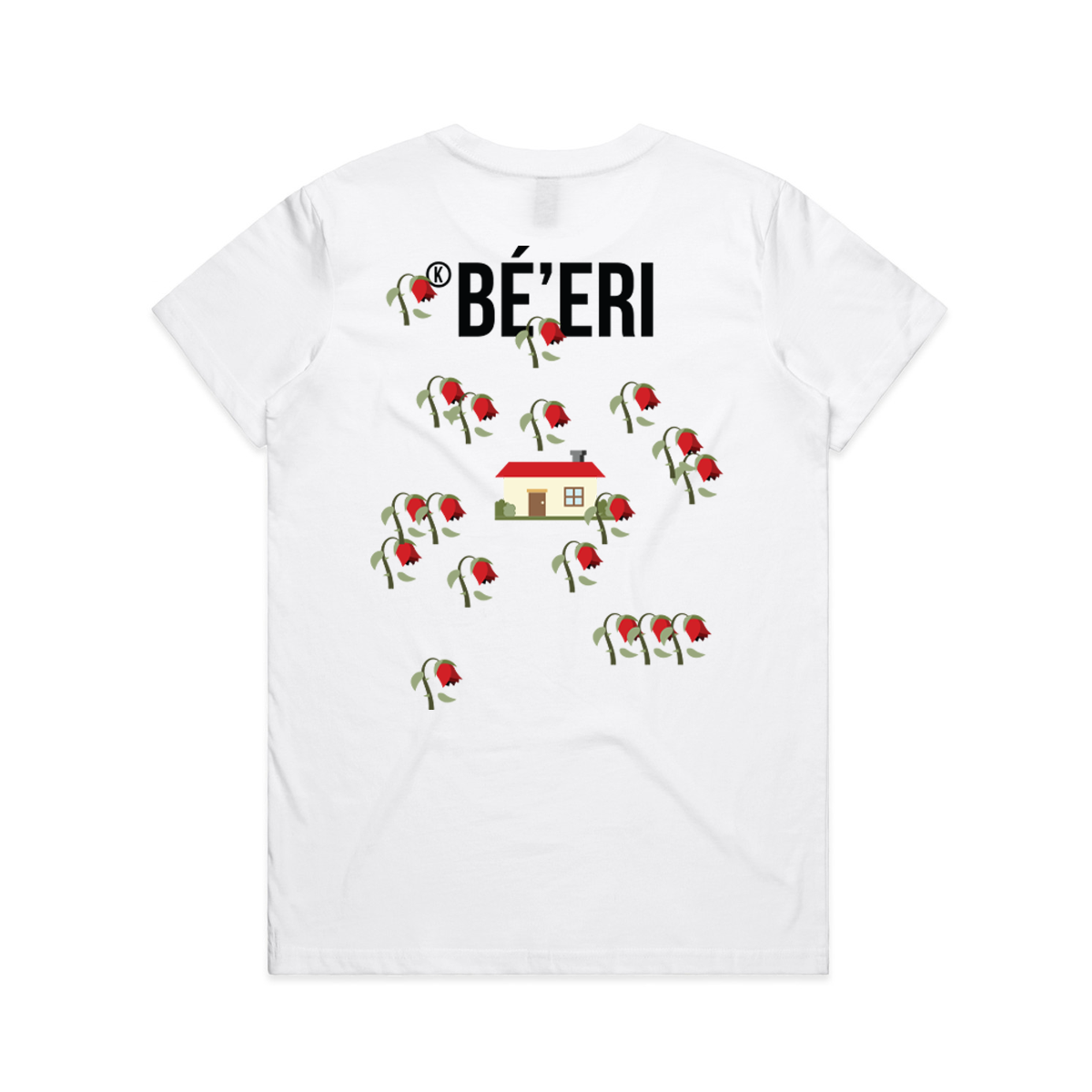 Be'eri Flowers- Ladies tee