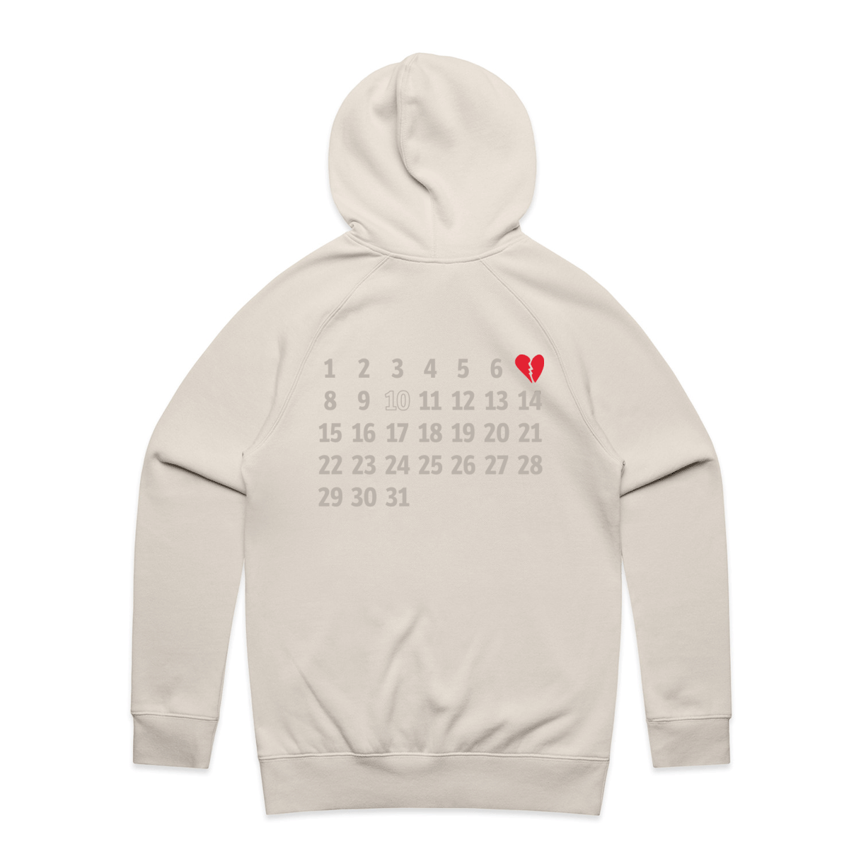 Calendar Heart - Hoodie