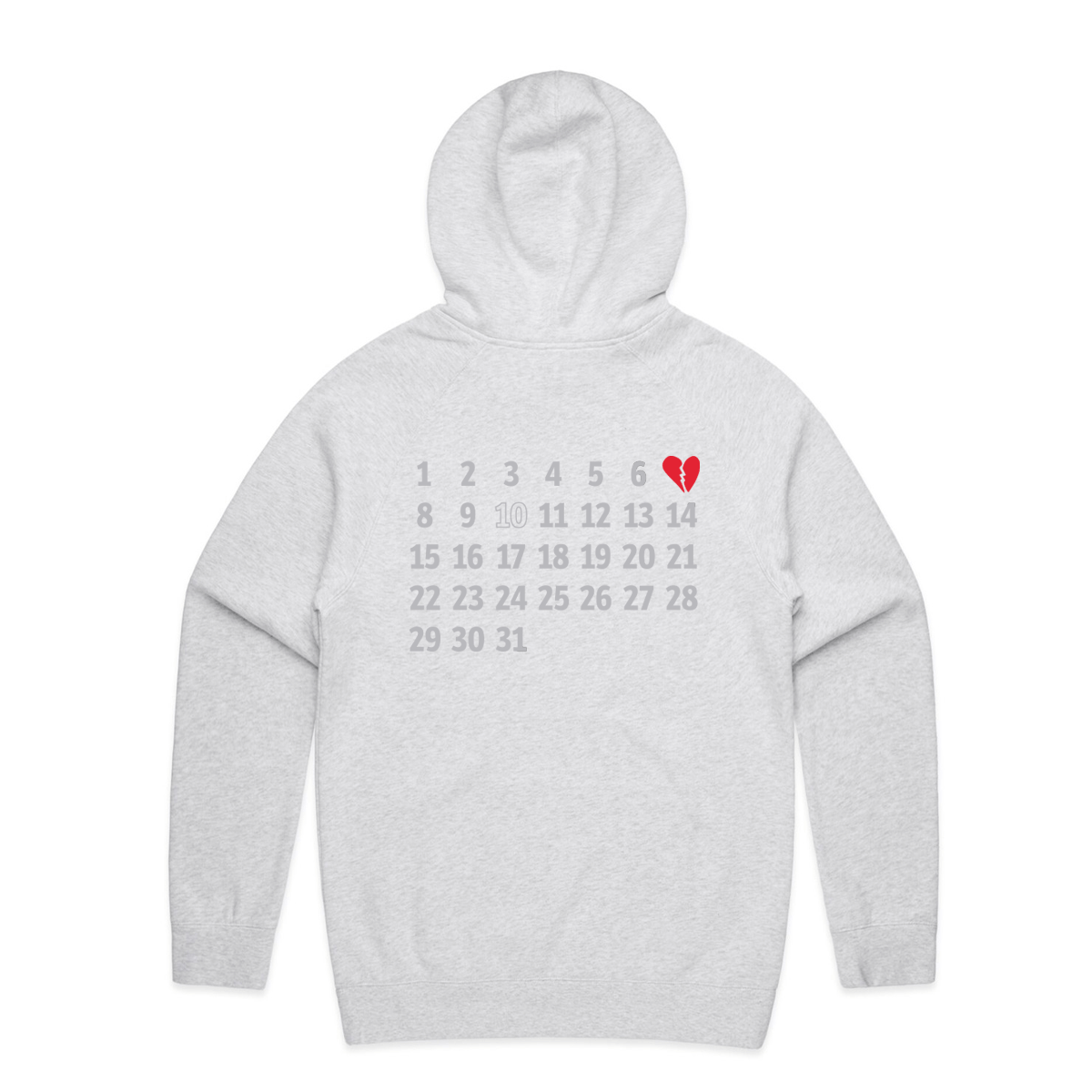 Calendar Heart - Hoodie